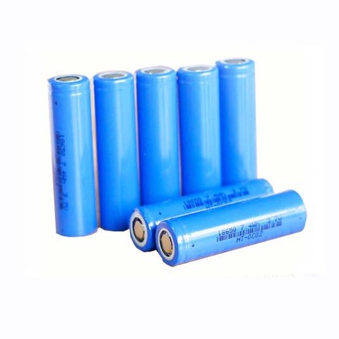 5 unids/lote 18650 baterías de litio linterna recargable de 2600mah para 100% nuevo ► Foto 1/2