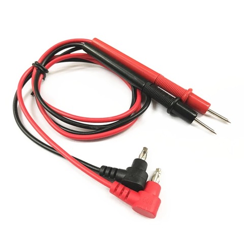 Universal 1 par 70cm sonda multímetro Cable de prueba 1000v 10A Cable de lápiz Digital medidor de punta de aguja medidor de agujas de prueba ► Foto 1/6