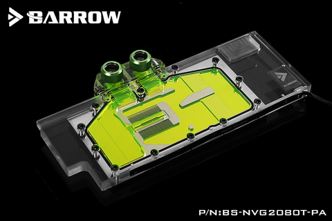 Barrow-Bloque de refrigeración por agua para BS-NVG2080T-PA, pieza para founder RTX 2080Ti 2080 ► Foto 1/4