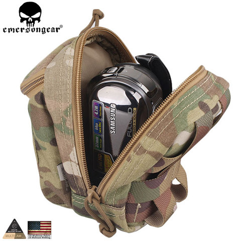 EMERSONGEAR-riñonera multiusos para teléfono inteligente, bolsa de cintura táctica EDC, utilitario, riñonera Molle, cámara Digital, EM8349 ► Foto 1/5