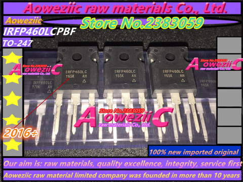 Aoweziic 100% nuevo original importado IRFP460LCPBF IRFP460LC FP460LC a-Canal 247 N 500 V 20A ► Foto 1/2