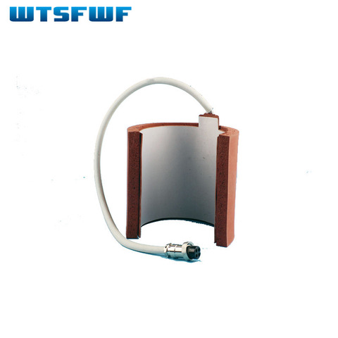 Wtsfwf 7,5-9,5 cm 11 oz silicona sublimación Mug Wrap parte de impresión para máquina de prensa de calor 110 V o 220 V ► Foto 1/6