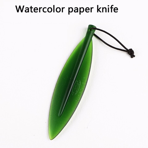 Cuchillo de papel de acuarela profesional, cuchillo de papel especial bonito, no daña el papel para suministros de arte ► Foto 1/4