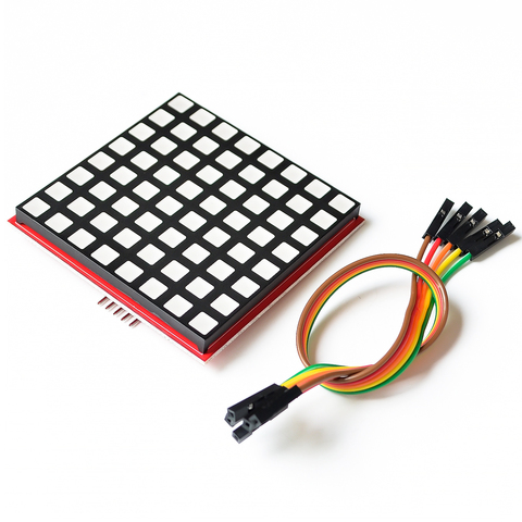 LED completo Color matriz RGB LED pantalla de 8*8 Dot módulo matriz para Raspberry Pi 3 /2/B + 8x8 RPI-RGB-LED-matriz ► Foto 1/3