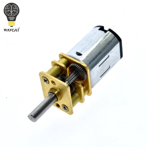 WAVGAT-Mini motorreductor de Metal con rueda dentada, DC 6V, 200RPM, modelo N20, 3mm de diámetro del eje para herramienta eléctrica ► Foto 1/5