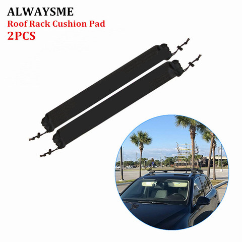 ALWAYSME-cojín estante para techo de coche, almohadillas ligeras de 40x6,5x6,5 cm para Kayak, canoa, tabla de surf, Paddle, Snowboard, Sup ► Foto 1/6