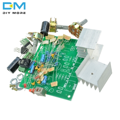 2 canal 2CH 2 CH 2,0 AC 12V 15W Audio TDA2030A módulo de alta fidelidad estéreo tarjeta de amplificador Diy Kit de módulo de placa PCB ► Foto 1/6