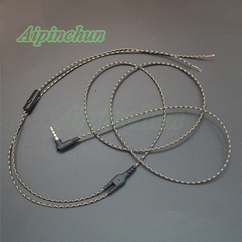 Aipinchun 3,5mm DIY auriculares de Cable de Audio con micrófono reemplazo de reparación de Cable de auriculares conector 3 colores AA0186 ► Foto 1/5