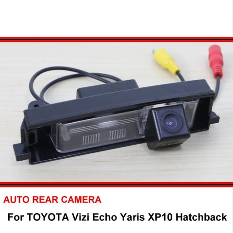 Para TOYOTA Vizi Echo Yaris XP10 Hatchback visión nocturna cámara de visión trasera cámara de marcha atrás para coche HD CCD gran angular ► Foto 1/6