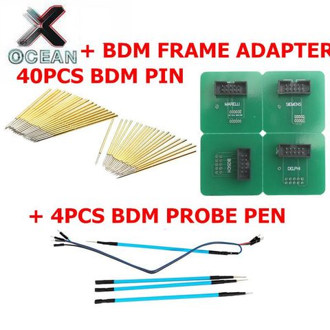 Coche con chip ECU herramienta BDM frame pin 40 uds agujas marco LED BDM 4 uds sonda plumas mejor para V2/7.020/5.017/Fgtech/BDM100 ► Foto 1/6