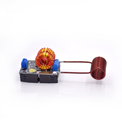 Mini ZVS de 5-12V CC módulo de fuente de alimentación por inducción de baja tensión placa de calentamiento por inducción para calentamiento por inducción con bobina ► Foto 1/4