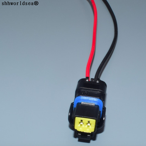 Shhworldsea 1,5mm 2pin mujer Sensor de temperatura del agua enchufe convertir luz lámpara FO conector para Renault Peugeot Citroen ► Foto 1/5