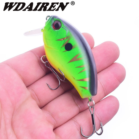 Uds 65mm 16,8g Crankbait cebo de pesca Artificial Crankbait duro Pesca de lubina Wobblers Japón se hunde pez piscardo señuelos WD-552 ► Foto 1/6