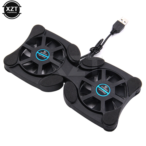 Mini ventilador enfriador portátil Octopus, almohadilla de refrigeración para computadora portátil de 7 