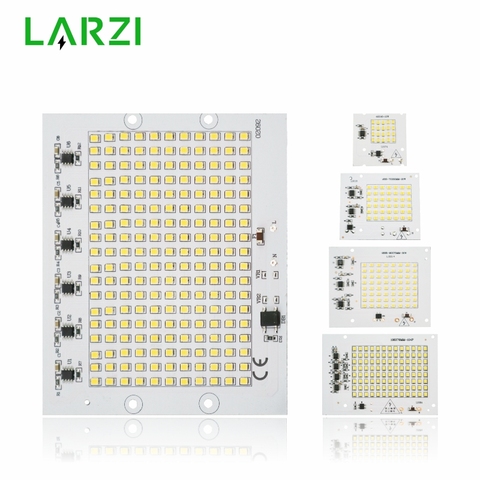 Lámpara de Chip LED LARZI, 10W, 20W, 30W, 50W, 100W, SMD2835, cuentas de luz AC 220V-240V, foco de iluminación Led para exteriores ► Foto 1/6