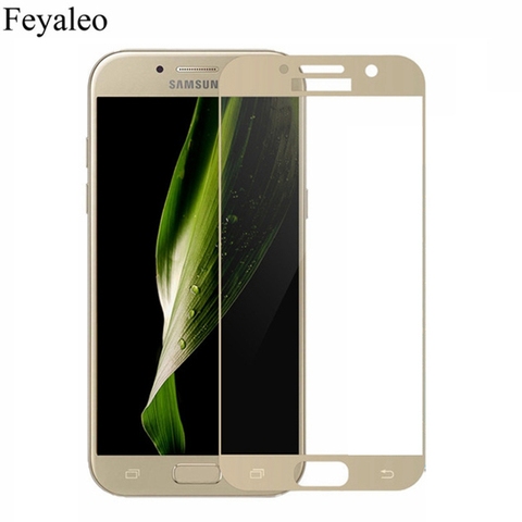 Protector de pantalla de vidrio templado 9H para móvil, película protectora de seguridad para Samsung Galaxy A5 2017, A 5, 7, A520, A520F ► Foto 1/6