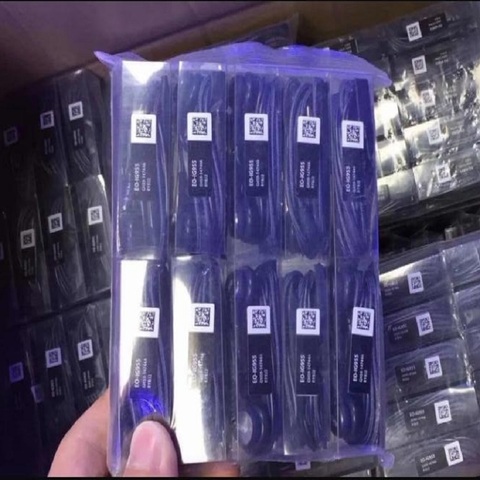 Auriculares internos EO-IG955 para Samsung S8 Plus, 10 unidades/lote, 3,5mm, con micrófono, calidad original, negro ► Foto 1/2