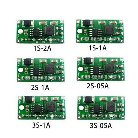 Cargador de batería de iones de litio de 5-23V CC, 4,2 V/8,4 V/12,6 V, Buck sincrónico de varias celdas para celdas de litio 3,7 V/7,4 V/11,1 V/18650 V ► Foto 1/6