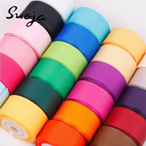 Suoja U PICK (5 yardas/lote), cinta de grogrén decorativa de 25mm, accesorios de sombreros personalizados hechos a mano, papel de regalo de boda ► Foto 1/4