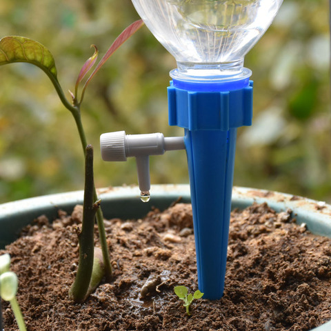 Sistema de riego por goteo plantas de riego por goteo plantas de riego por goteo automático riego automático para plantas de casa 1 pieza ► Foto 1/6