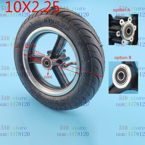 Neumático de equilibrio inteligente para patinete eléctrico, 10 pulgadas, 10x2,25, 10x2,25 ► Foto 1/6