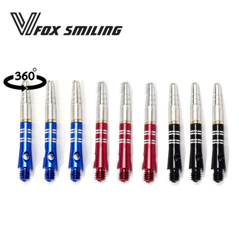 Fox Smiling 3pcs 2BA Darts Shafts For Professional Aluminum Darts Shafts Dart Accessories Blue Black Red ► Foto 1/1