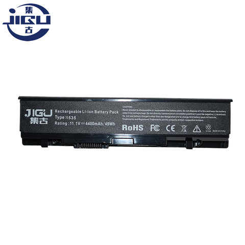 JIGU 6 celdas de batería del ordenador portátil para Dell Studio 1535, 1536, 1537, 1555, 1557, 1558, 312-0701 A2990667 KM958 WU946 ► Foto 1/4