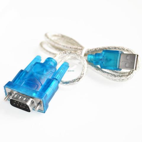 Adaptador de Cable USB a RS232, puerto COM, Serial PDA, 9 pines, DB9, compatible con HL-340, nuevo de Windows7-64 ► Foto 1/2