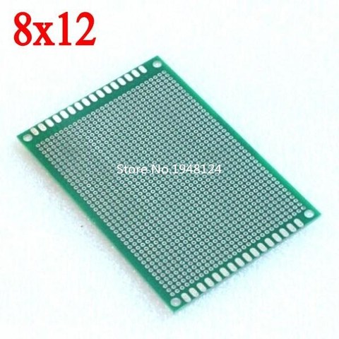 8x12 cm doble side prototipo Copper PCB 8*12 cm junta universal envío libre al por mayor ► Foto 1/1