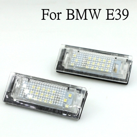 Luz de LED para placa de matrícula sin Error para BMW, E39, 5D, 5 puertas, Wagon Touring, 2 uds. ► Foto 1/5
