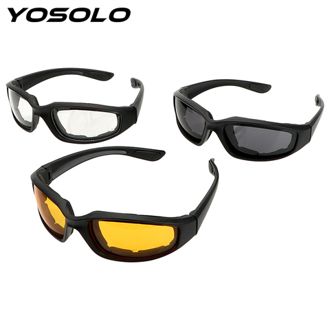 YOSOLO gafas de visión conductores gafas de visión nocturna gafas protección UV antideslumbrante a prueba de viento Motocross gafas ► Foto 1/6