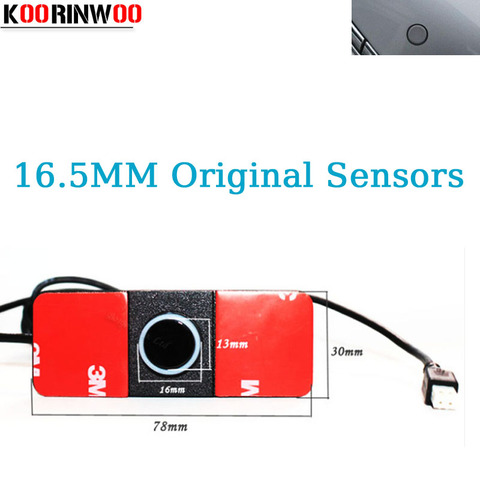 Koorinwoo-sensor DE ASISTENCIA Parktronic para coche, Original, 16 MM, estándar, 4 unids/lote, sensores de aparcamiento, sistema de inducción de marcha atrás ► Foto 1/3