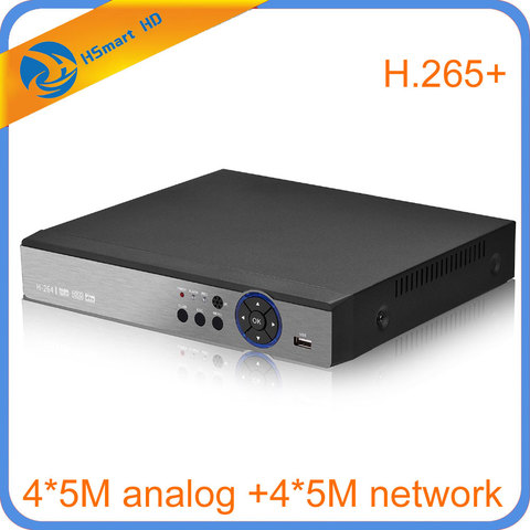 Grabador de vídeo DVR 4k HD de 4 canales y 8 canales para cámara de 5MP, AHD, TVI, 4K, IP, P2P, sistema NVR cctv, 4TB, HDD, DVR, H.265 ► Foto 1/6