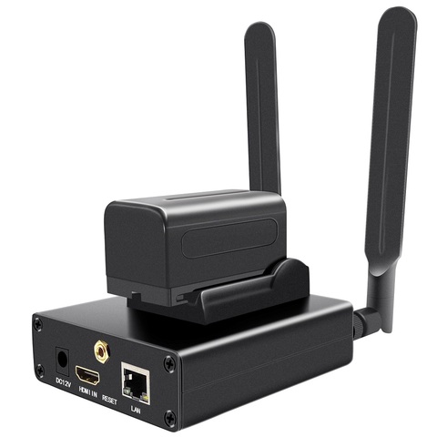 U8VisionH 265/H.264 AVC Wifi HDMI IPTV streaming codificador para retransmisión en directo a través de RTMP apoyo wowza youtube facebook. ► Foto 1/5