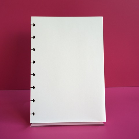 Recambio de bloc de notas A5 para Notebook, recambio de tinta con orificio para Seta, Página interior, línea en blanco y Horizontal, matriz de puntos, cuadrícula punteada ► Foto 1/5