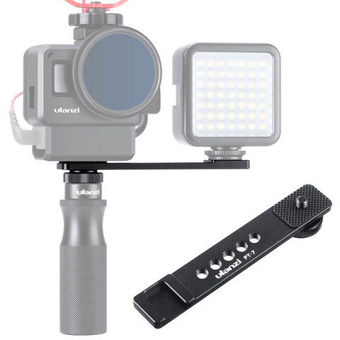 Ulanzi-soporte de barra de extensión PT-7 Vlog, tornillo 1/4 para luz LED para vídeo, micrófono, Gopro, Vlogging ► Foto 1/6