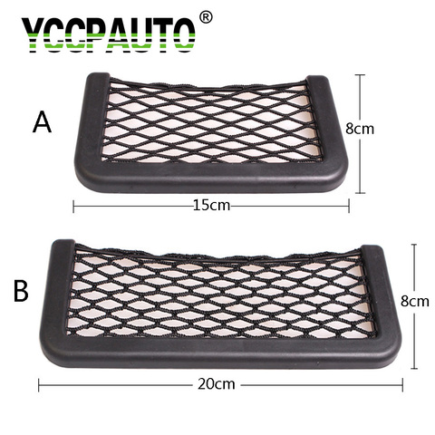 YCCPAUTO-Bolsa de almacenamiento organizadora Universal para coche, accesorio de bolsillo para teléfono, 20x8CM, 8x15CM, 1 Uds. ► Foto 1/6