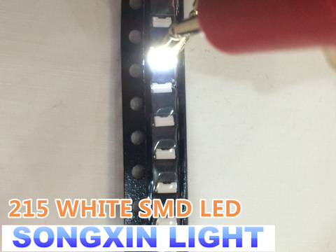 LED blanco SMD 100, 215-6000 k, vista lateral, 9000x2,8x1,2mm, luz muy brillante, lámpara de diodo emisor, cuenta, 0,8, 2810 LED, 2812 Uds. ► Foto 1/3
