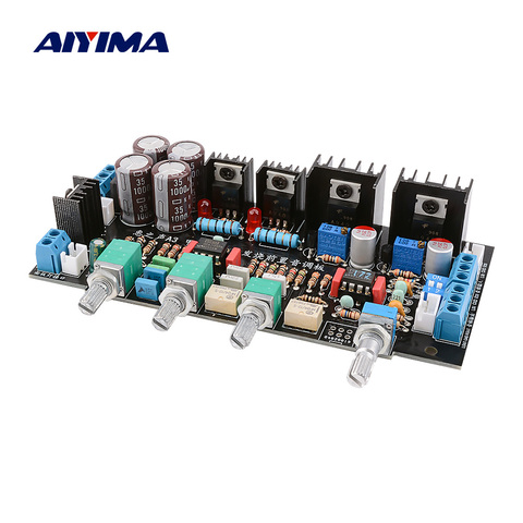 AIYIMA-preamplificador de sonido, tarjeta de Audio OPA2107 + OPA2604, Clase A, paralelo, NE5532, Control de volumen, preamplificador HIFI ► Foto 1/6