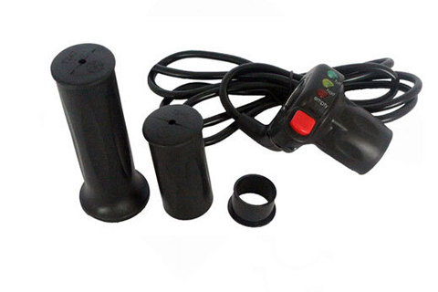 Wuxing-Acelerador de media torsión para bicicleta eléctrica, indicador de batería E interruptor de encendido, 36V ► Foto 1/2