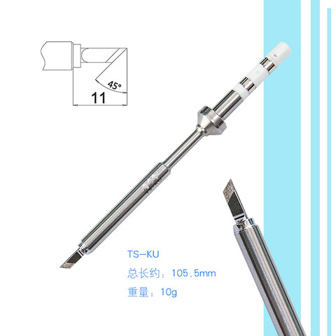 TS-KU de punta de soldadura para soldador eléctrico TS100, ajustable, programable, Digital, LCD ► Foto 1/1