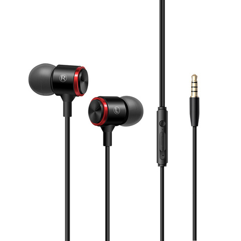 DUSZAKE-auriculares estéreo X7 para Xiaomi, cascos deportivos con cable, micrófono para teléfono Samsung ► Foto 1/6