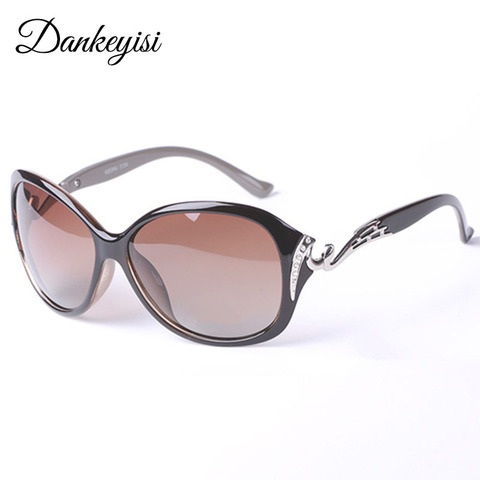 DANKEYISI-gafas de sol polarizadas para mujer, protección UV400, a la moda, con diamantes de imitación, 2022 ► Foto 1/6