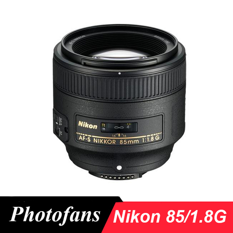 Nikon 85 1,8G lente Nikkor AF-S FX 85mm f/1,8G lentes Nikon D3300 D3400 D5300 D5500 D90 D7200 D500 D700 D610 D800 D810 D4 D5 ► Foto 1/1
