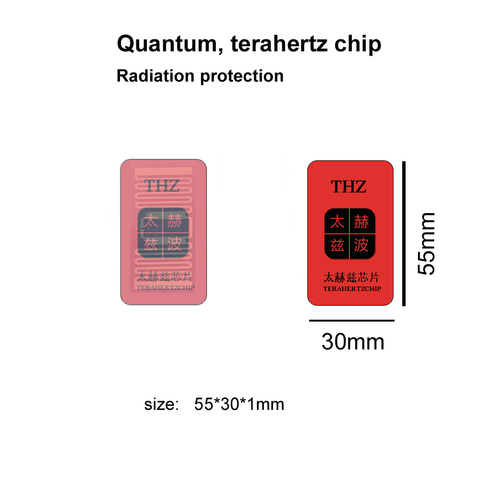 Chip quantum Terahertz, protección contra la radiación, electrónico portátil para acelerar el flujo y la velocidad de la microcirculación ► Foto 1/6