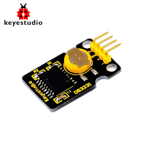 ¡Envío gratis! Keyestudi DS3231 Módulo de reloj en tiempo real I2C de alta precisión para Arduino ► Foto 1/6