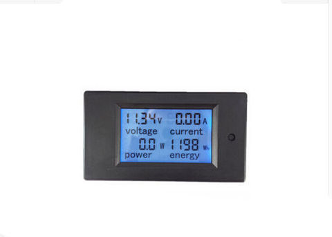 DC 20A LCD Volt corriente kWh Watt panel medidor de potencia amperímetro voltímetro multímetro ► Foto 1/6