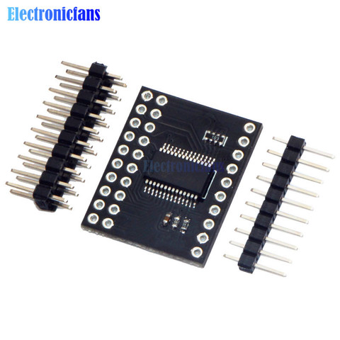 Módulo interfaz Serial MCP23017, IIC I2C SPI MCP23S17 bidireccional de 16 bits, pines de expansión i/o, módulo interfaz Serial de 10Mhz ► Foto 1/5