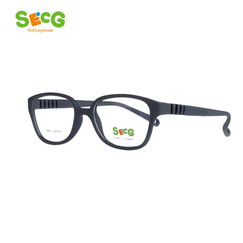 Marcos de gafas ópticas de miopía de marca superior de SECG para niños gafas protectoras de resina TR911 ► Foto 1/6