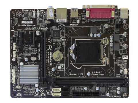 Placa base original para Gigabyte GA-H81M-DS2, LGA 1150, DDR3, USB2.0, 16G, H81M-DS2, H81 ► Foto 1/2